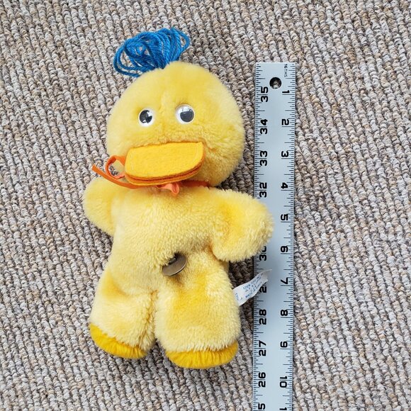 Vintage Musical Wind Up Plush Duck Eden Toys - Picture 5 of 5